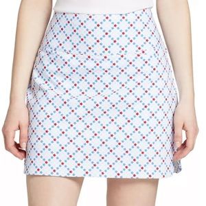 LADY HAGEN | Women's 17" Tummy Control
Golf Skort in Red White Blue Stars